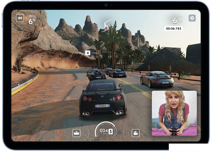 Планшет Apple iPad 10.9" 2022 5G 64GB MQ6K3 (синий)