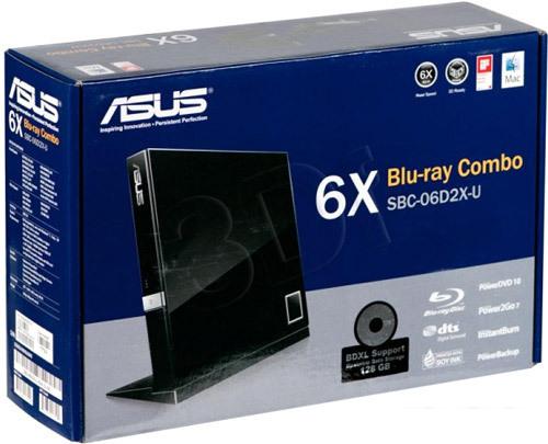 Оптический привод ASUS SBC-06D2X-U