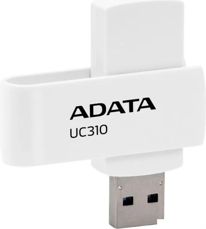 USB Flash ADATA UC310-64G-RWH 64GB (белый)