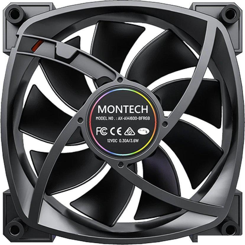 Вентилятор для корпуса Montech AX140 PWM (черный)