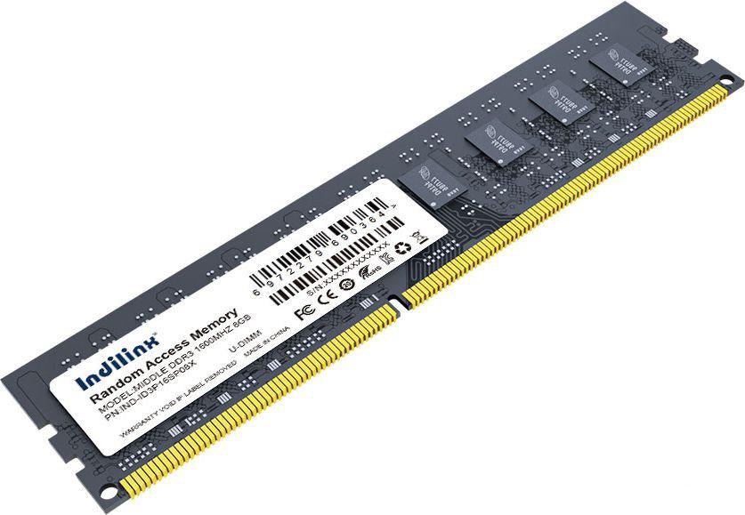 Оперативная память Indilinx 8ГБ DDR3 1600 МГц IND-ID3P16SP08X