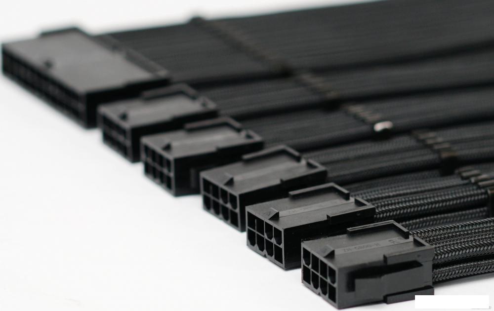 Кабель Qingsea Colorful MOD Extansion Combo QHM-0801 (черный)