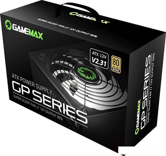 Блок питания GameMax GP-850 (черный)