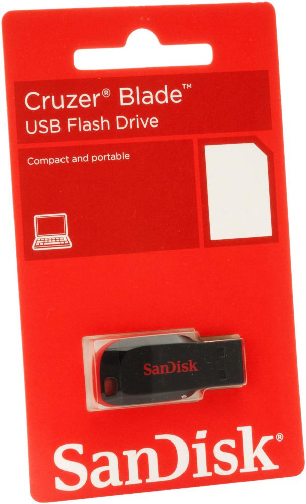 USB Flash SanDisk Cruzer Blade Black 32GB (SDCZ50-032G-B35)