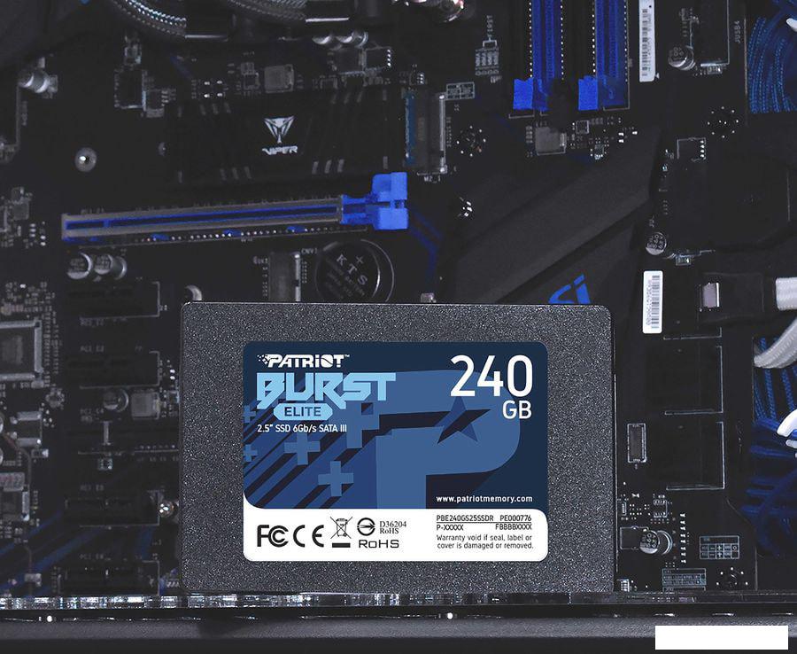 SSD Patriot Burst Elite 240GB PBE240GS25SSDR SSD Patriot Burst Elite 240GB PBE240GS25SSDR