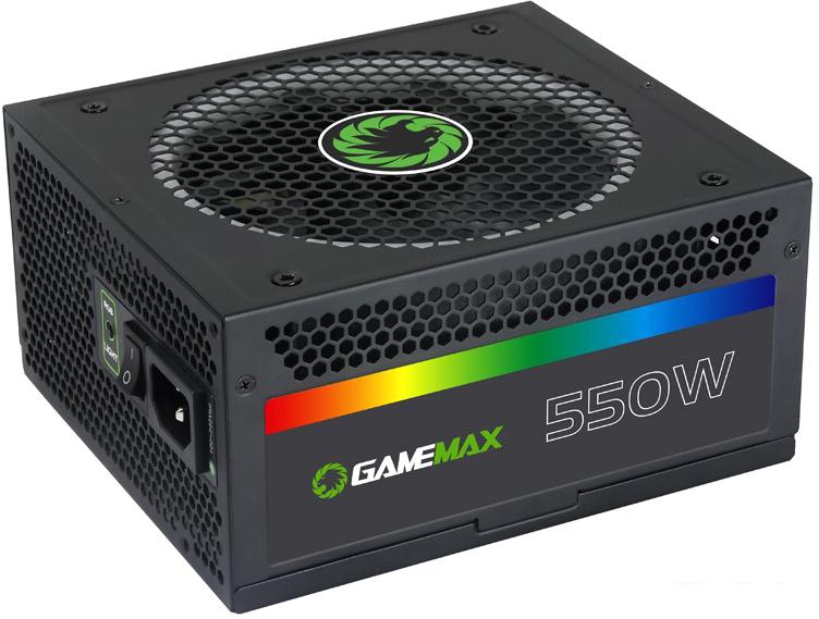 Блок питания GameMax RGB-550