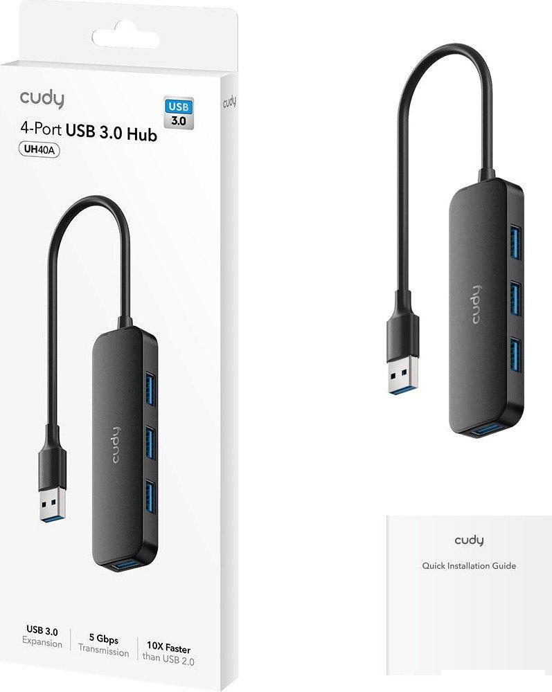 USB-хаб Cudy UH40A