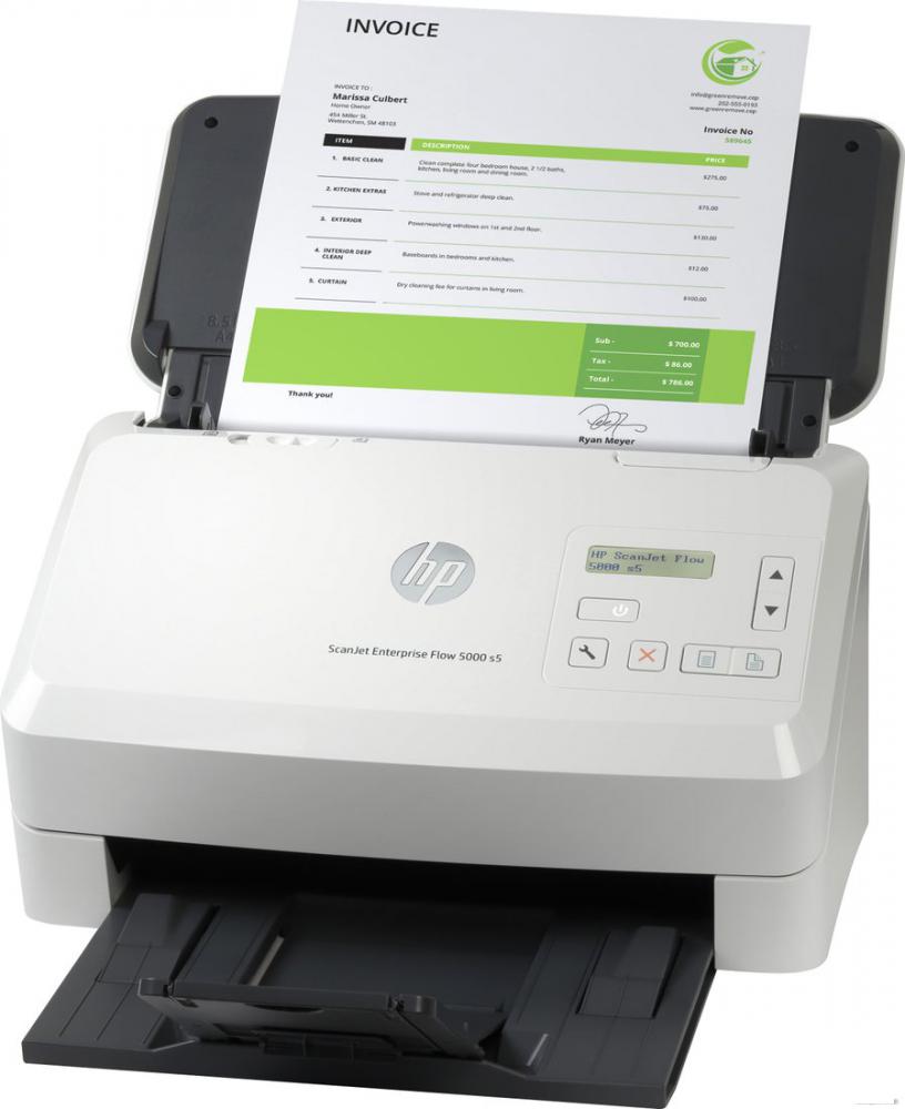 Сканер HP ScanJet Enterprise Flow 5000 s5 6FW09A Сканер HP ScanJet Enterprise Flow 5000 s5 6FW09A