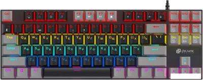 Клавиатуры Оклик K600X (черный/серый)