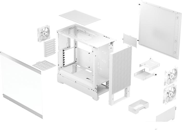 Корпус Fractal Design Pop Air RGB White TG Clear Tint FD-C-POR1A-01