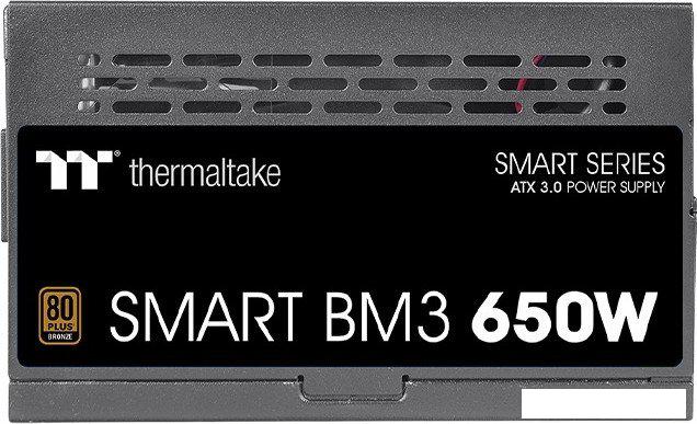 Блок питания Thermaltake Smart BM3 Bronze 650W PS-SPD-0650MNFABE-3