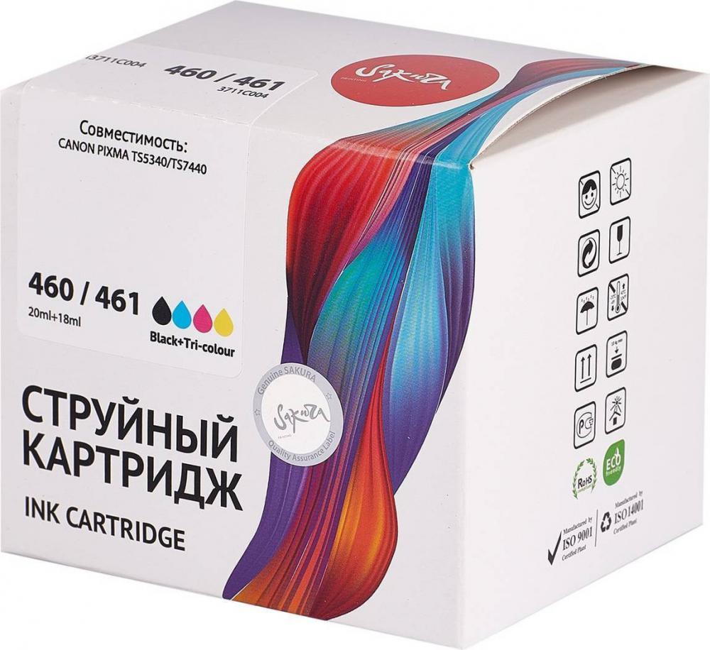 Картридж Sakura Printing SI3711C004 (аналог Canon 460 Black) Картридж Sakura Printing SI3711C004 (аналог Canon 460 Black)
