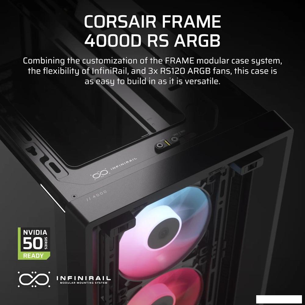 Корпус Corsair Frame 4000D RS ARGB CC-9011296-WW