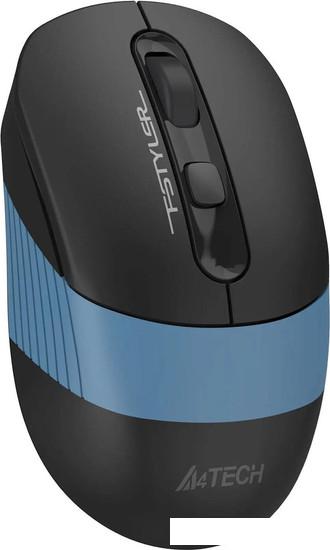 Мышь A4Tech Fstyler FG10CS Air (черный/синий)