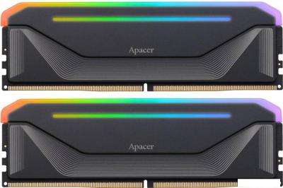 Оперативная память Apacer NOX RGB 2x32ГБ DDR5 6400 МГц AH5U64G64C552NBAA-2