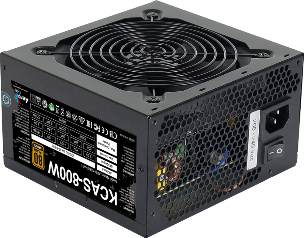 Блок питания AeroCool KCAS-800W