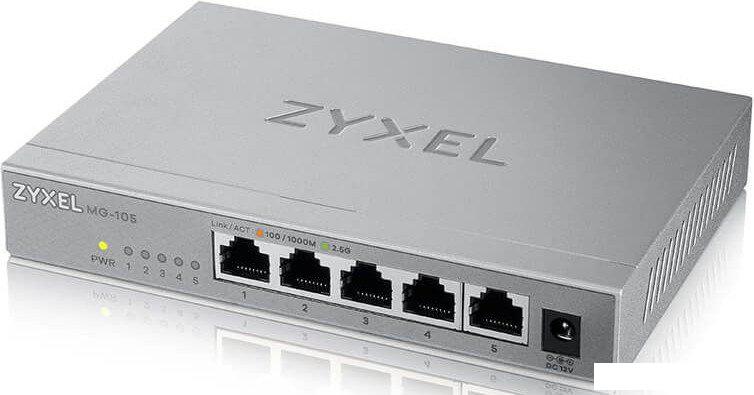 Неуправляемый коммутатор Zyxel MG-105-ZZ0101F