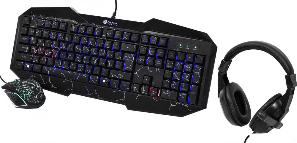Игровой набор Oklick HS-HKM100G Imperial