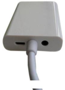 Адаптер Espada HDMI 19 M to VGA 15 F