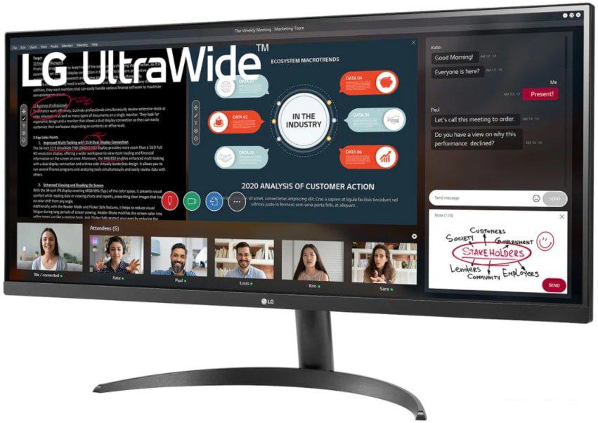 Монитор LG UltraWide 34WP500-B Монитор LG UltraWide 34WP500-B