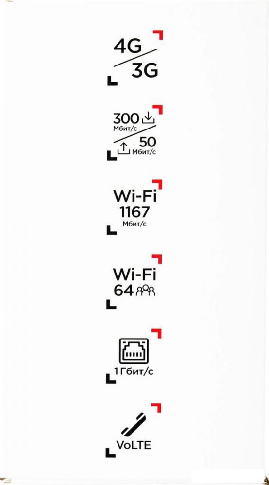 4G Wi-Fi роутер TCL Linkhub HH63 (черный)