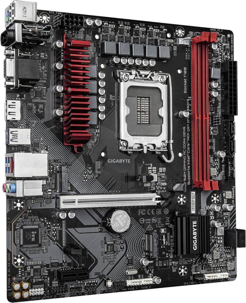 Материнские платы Gigabyte B760M Gaming AC DDR4 GEN5