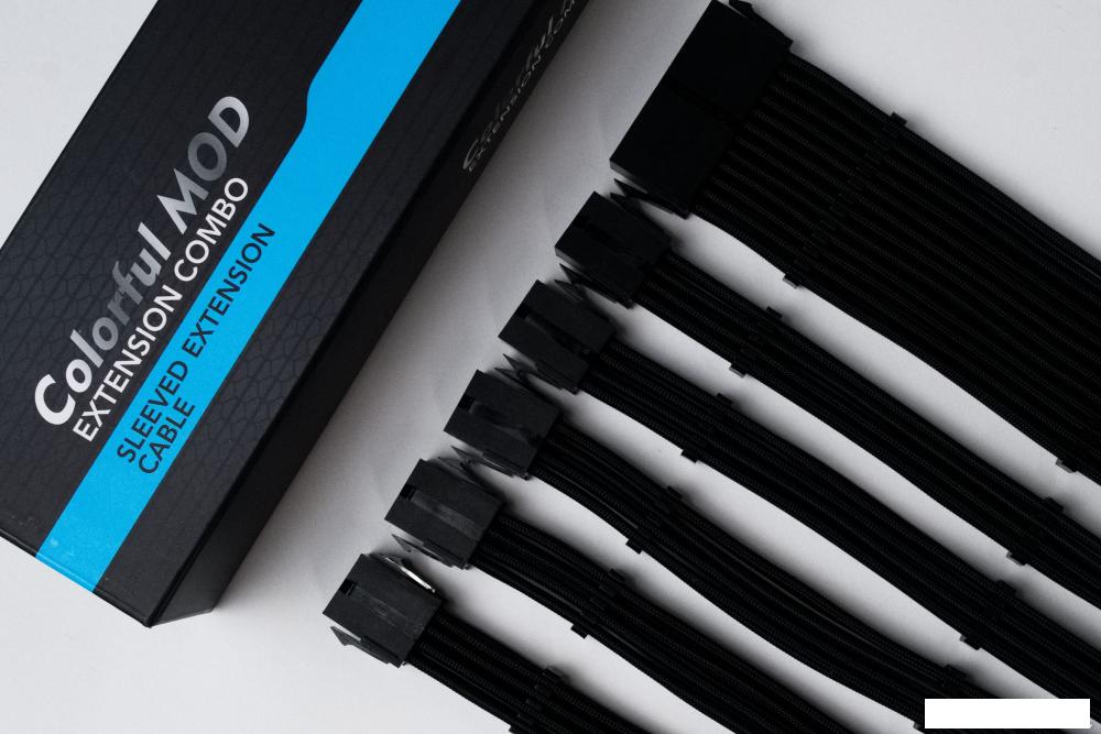 Кабель Qingsea Colorful MOD Extansion Combo QHM-0801 (черный)