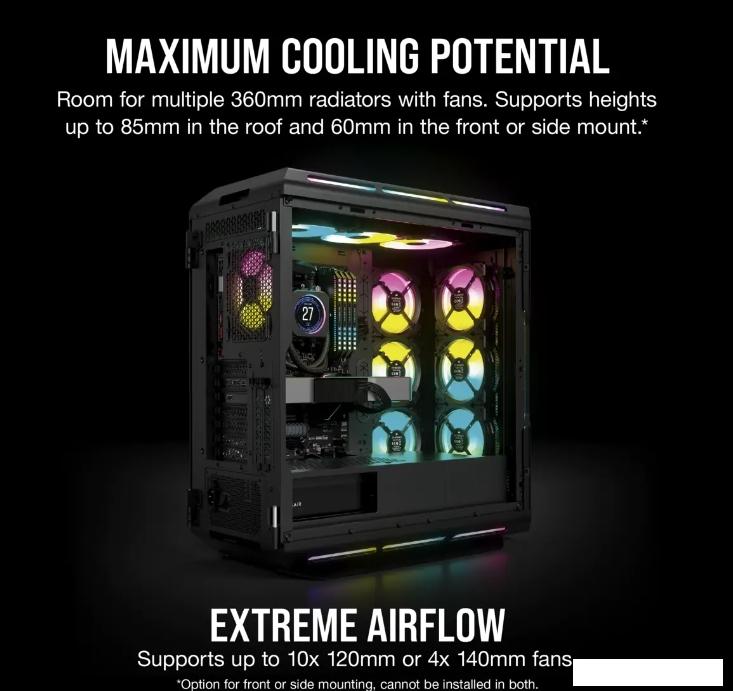 Корпус Corsair iCUE 5000T RGB CC-9011230-WW