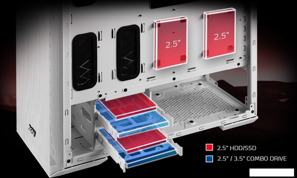 Корпус ADATA XPG Defender (белый)