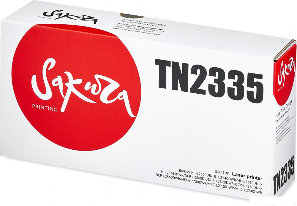 Картридж Sakura Printing SATN2335 (аналог Brother TN-2335) Картридж Sakura Printing SATN2335 (аналог Brother TN-2335)