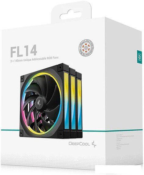 Комплект вентиляторов для корпуса DeepCool FL14 3 IN 1 R-FL14-BKAPN3-G