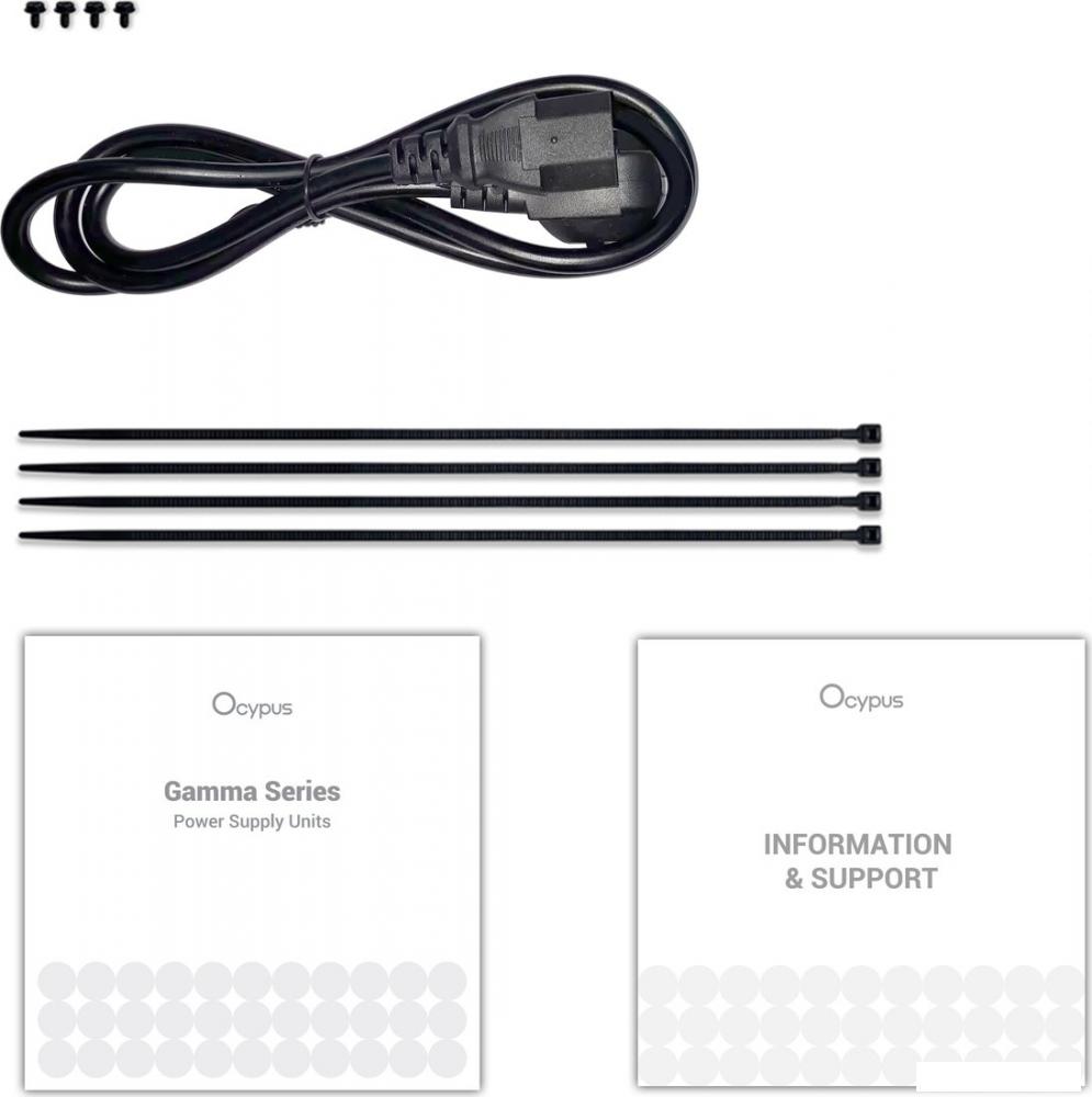 Блок питания Ocypus Gamma P850 Gamma-P850-W1HDBK024X-EU