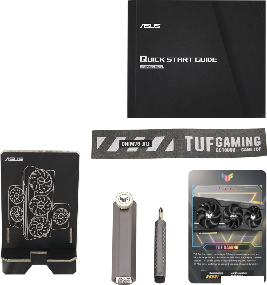 Видеокарта ASUS TUF Gaming Radeon RX 7800 XT OC Edition 16GB GDDR6 TUF-RX7800XT-O16G-GAMING
