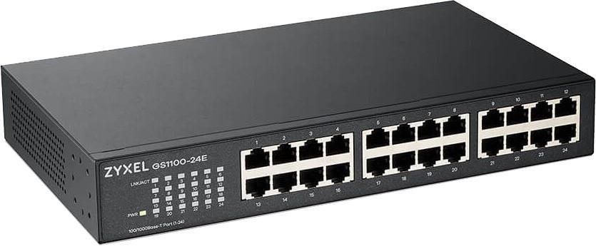 Неуправляемый коммутатор Zyxel GS1100-24E-EU0103F