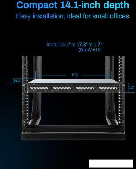 Сетевой накопитель TerraMaster U4-500