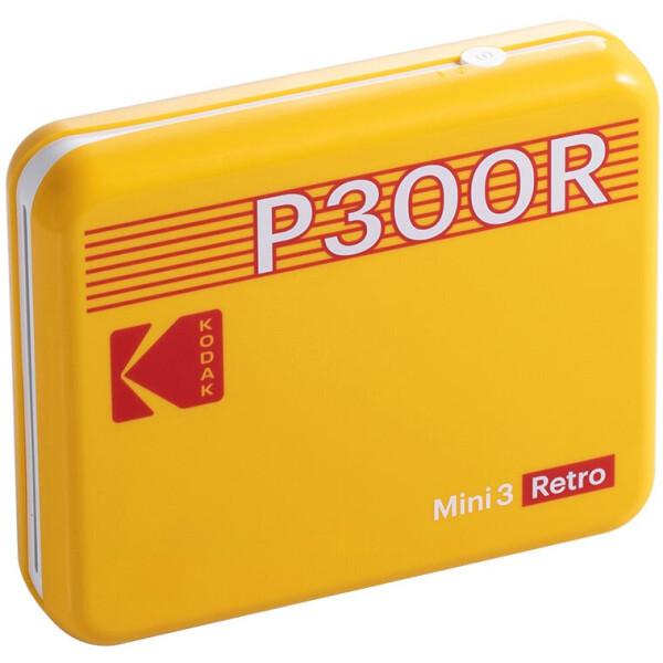 Мобильный фотопринтер Kodak Mini 3 Retro P300R Y Мобильный фотопринтер Kodak Mini 3 Retro P300R Y