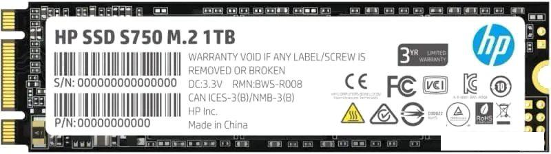 SSD HP S750 1TB 16L57AA
