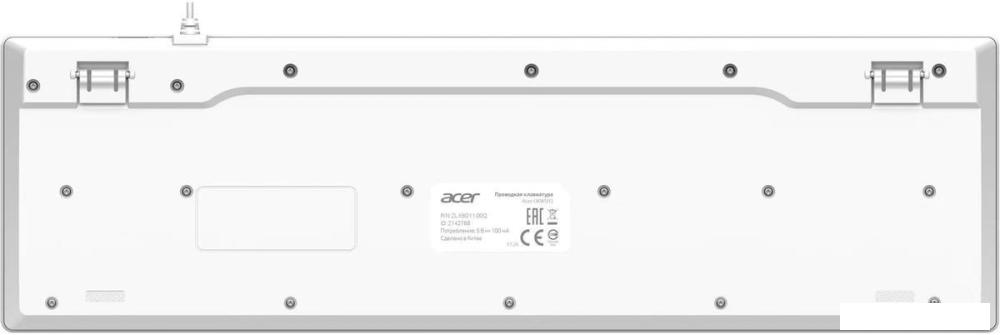 Клавиатура Acer OKW503 (белый)