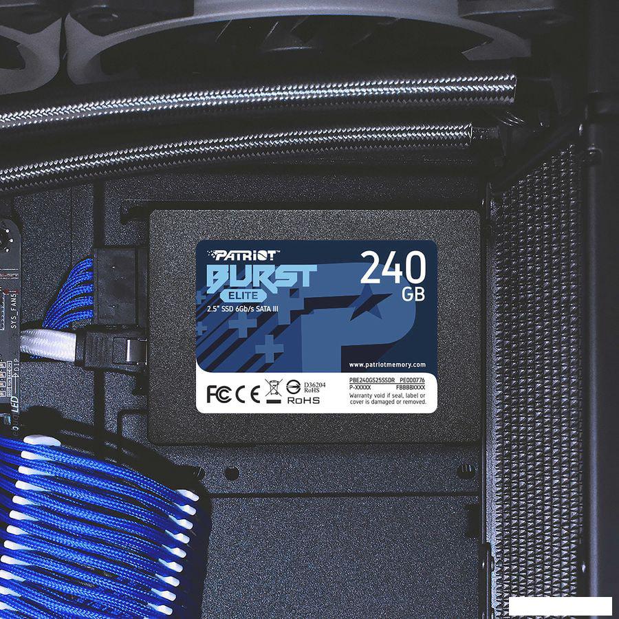 SSD Patriot Burst Elite 240GB PBE240GS25SSDR SSD Patriot Burst Elite 240GB PBE240GS25SSDR