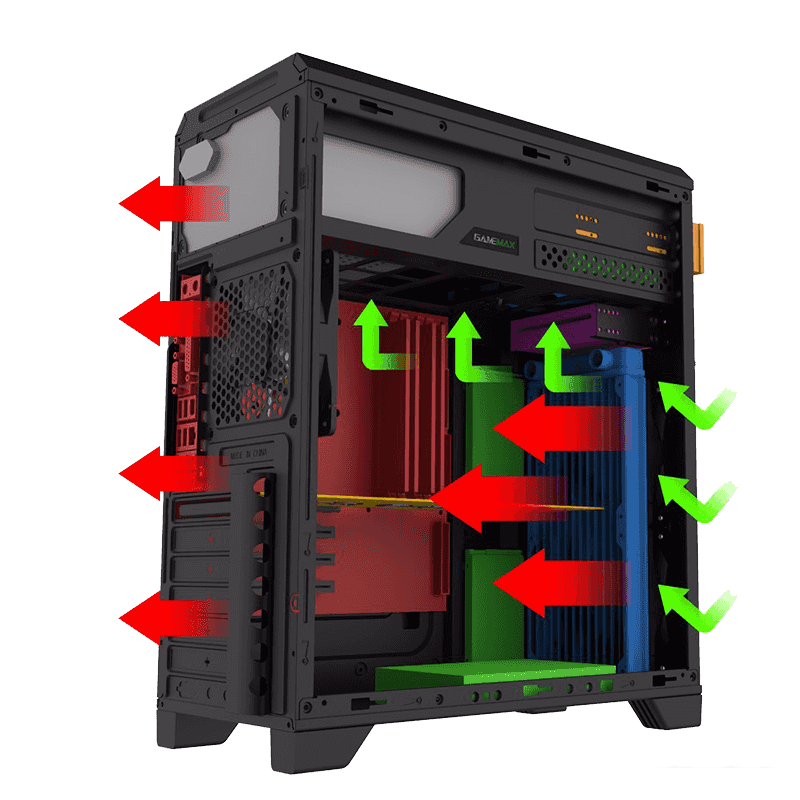 Корпус GameMax G561-FRGB