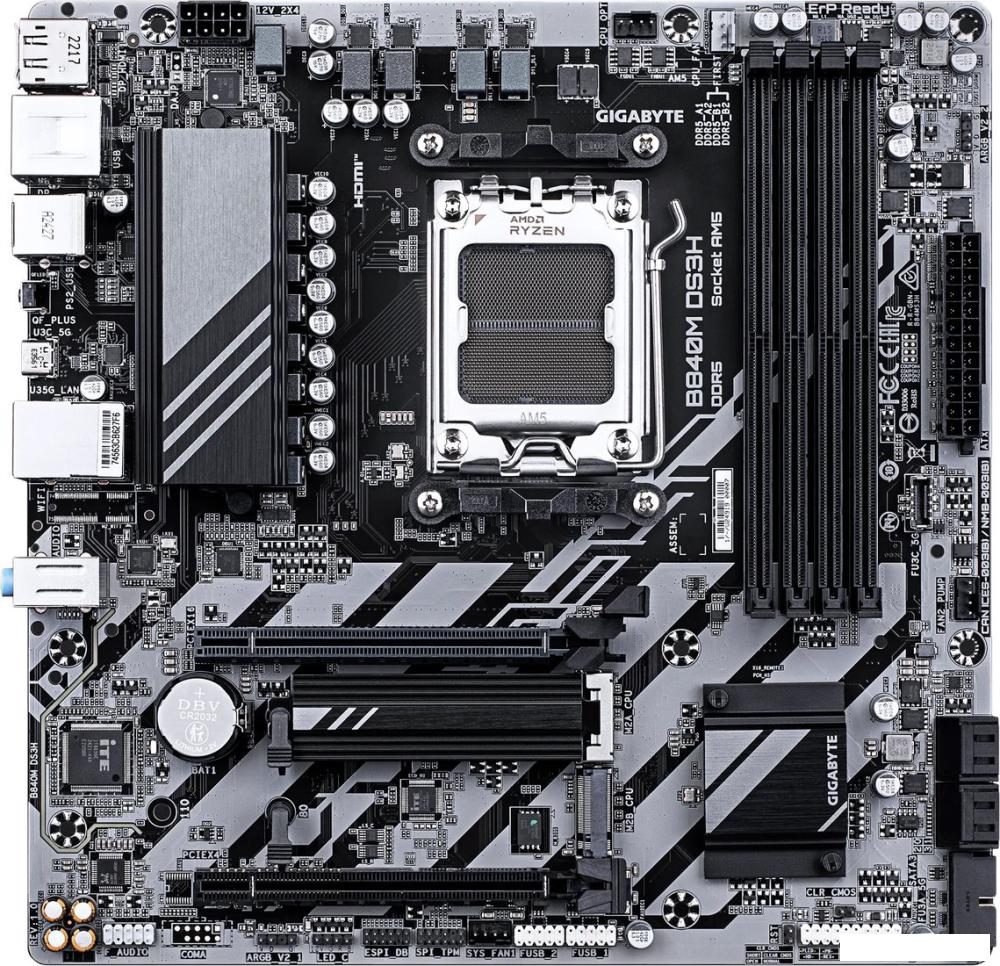 Материнская плата Gigabyte B840M DS3H