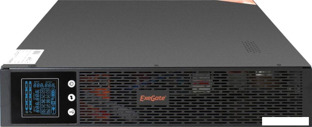 Источник бесперебойного питания ExeGate SinePower UHB-2000.LCD.AVR.C13.RJ.USB.2U