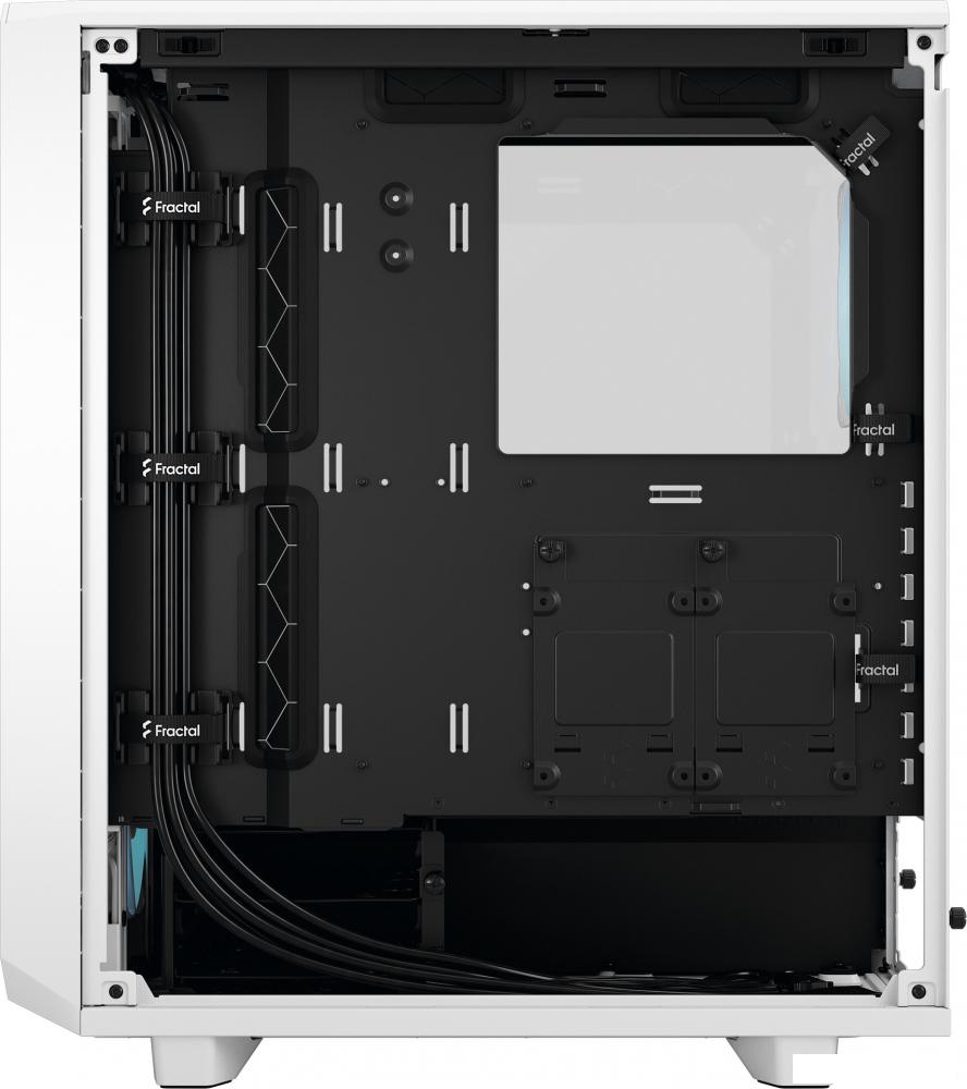 Корпус Fractal Design Meshify 2 Compact RGB White TG Clear Tint FD-C-MES2C-08