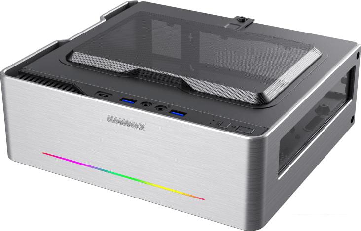 Корпус GameMax Violin S106 (серебристый)