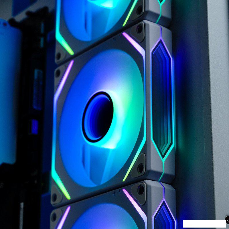 Набор вентиляторов Jonsbo ZL-120 Reversed (черный, 3 шт.)