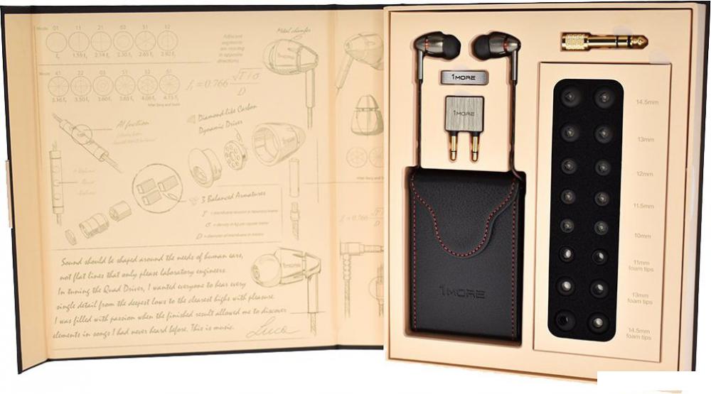 Наушники 1More Quad Driver In-Ear E1010