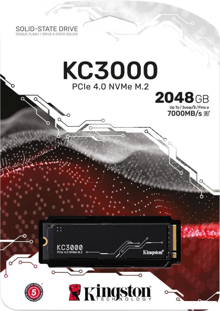 SSD Kingston KC3000 2TB SKC3000D/2048G