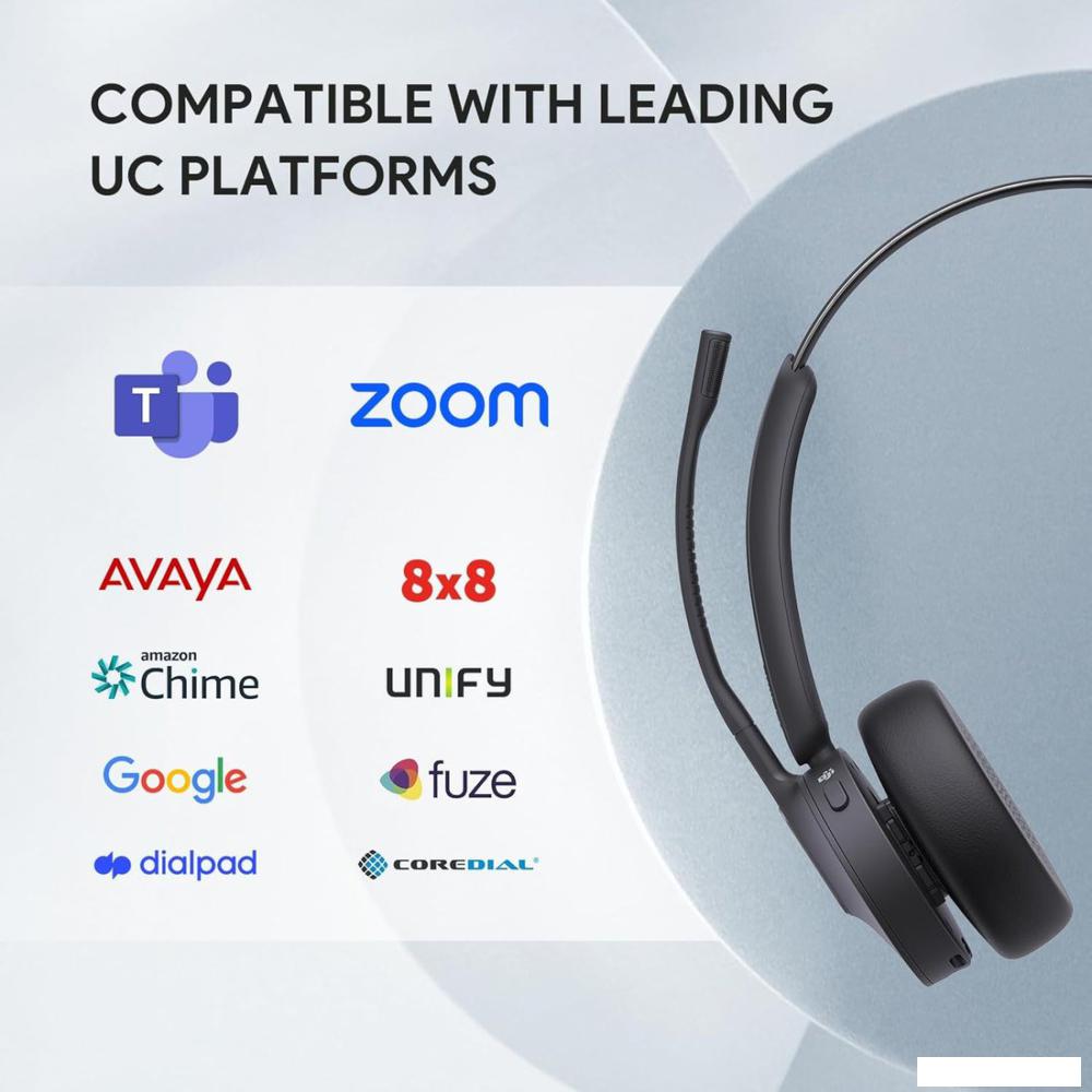 Наушники и гарнитуры Yealink BH70 Mono UC USB-C/A