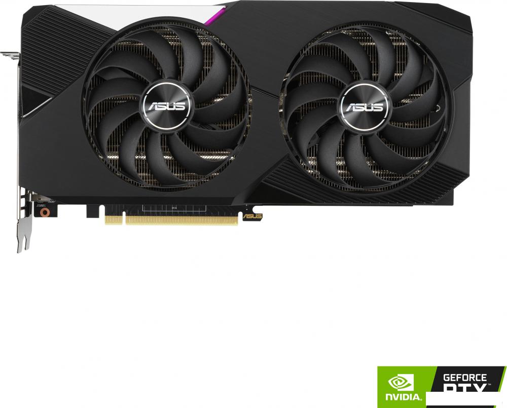 Видеокарта ASUS Dual GeForce RTX 3070 V2 OC 8GB GDDR6 LHR DUAL-RTX3070-O8G-V2 Видеокарта ASUS Dual GeForce RTX 3070 V2 OC 8GB GDDR6 LHR DUAL-RTX3070-O8G-V2