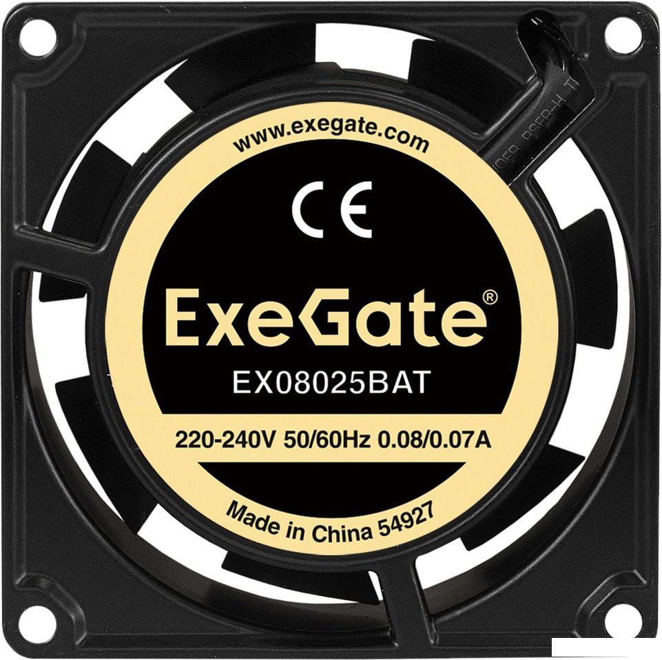 Вентилятор для корпуса ExeGate EX08025BAT EX288998RUS
